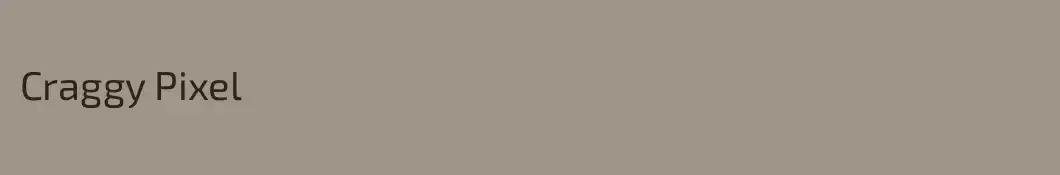 Craggy Pixel